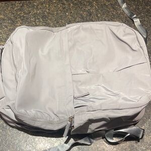 Gray laptop Backpack